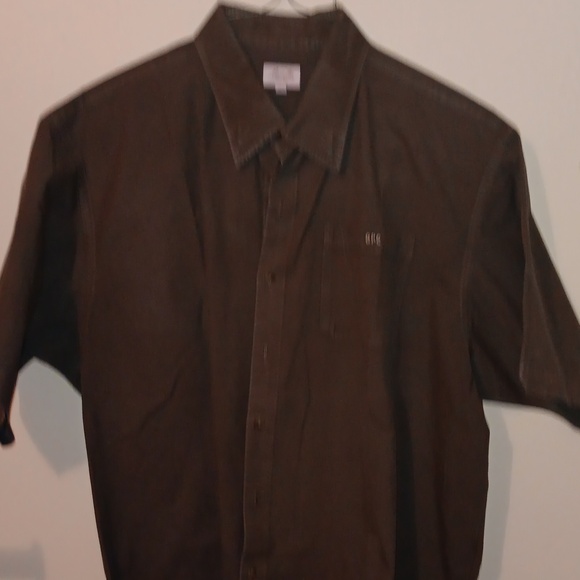 Hamilton mens button down Shorts sleeve-two for one price, PREOWNED - Picture 5 of 6